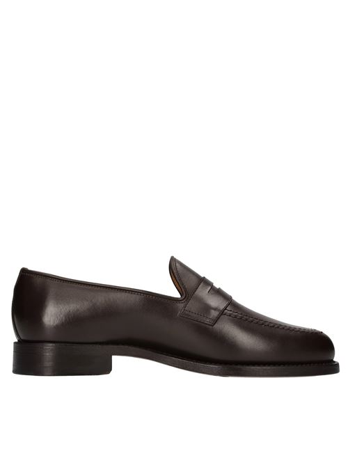  SAXONE | 14237 BOX CALFDARK WALNUT